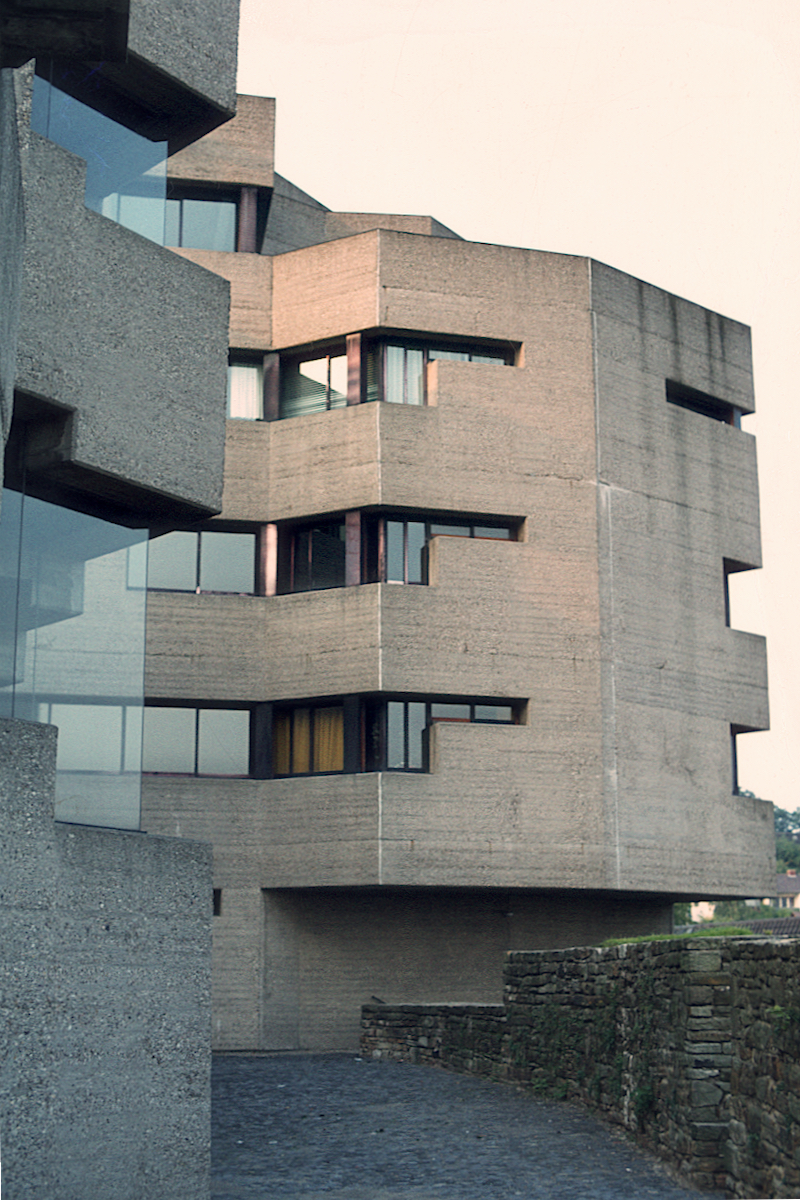 Gottfried Böhm: Rathaus Bensberg (1963-69) © Thomas Deckker 1979