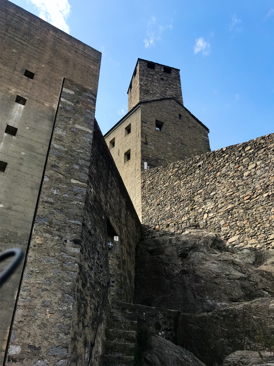Aurelio Galfetti: Castelgrande, Bellinzona 1986 © Thomas Deckker 2023